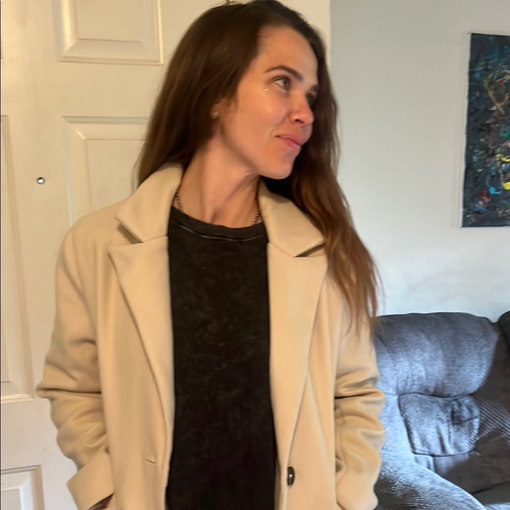 Cream Coat